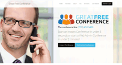 Desktop Screenshot of greatfreeconference.com